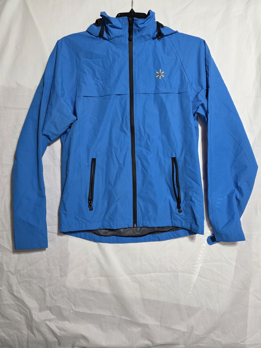 Walmart Spark Driver Hooded Rain Jacket/ Windbreaker, Size S.